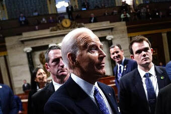  President Biden at the 2024 State of the Union address 