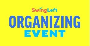 Swing Left Organizing Event Yellow Sign